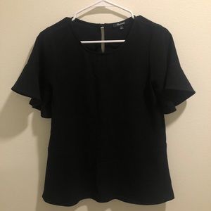 Madewell flutter-sleeve blouse